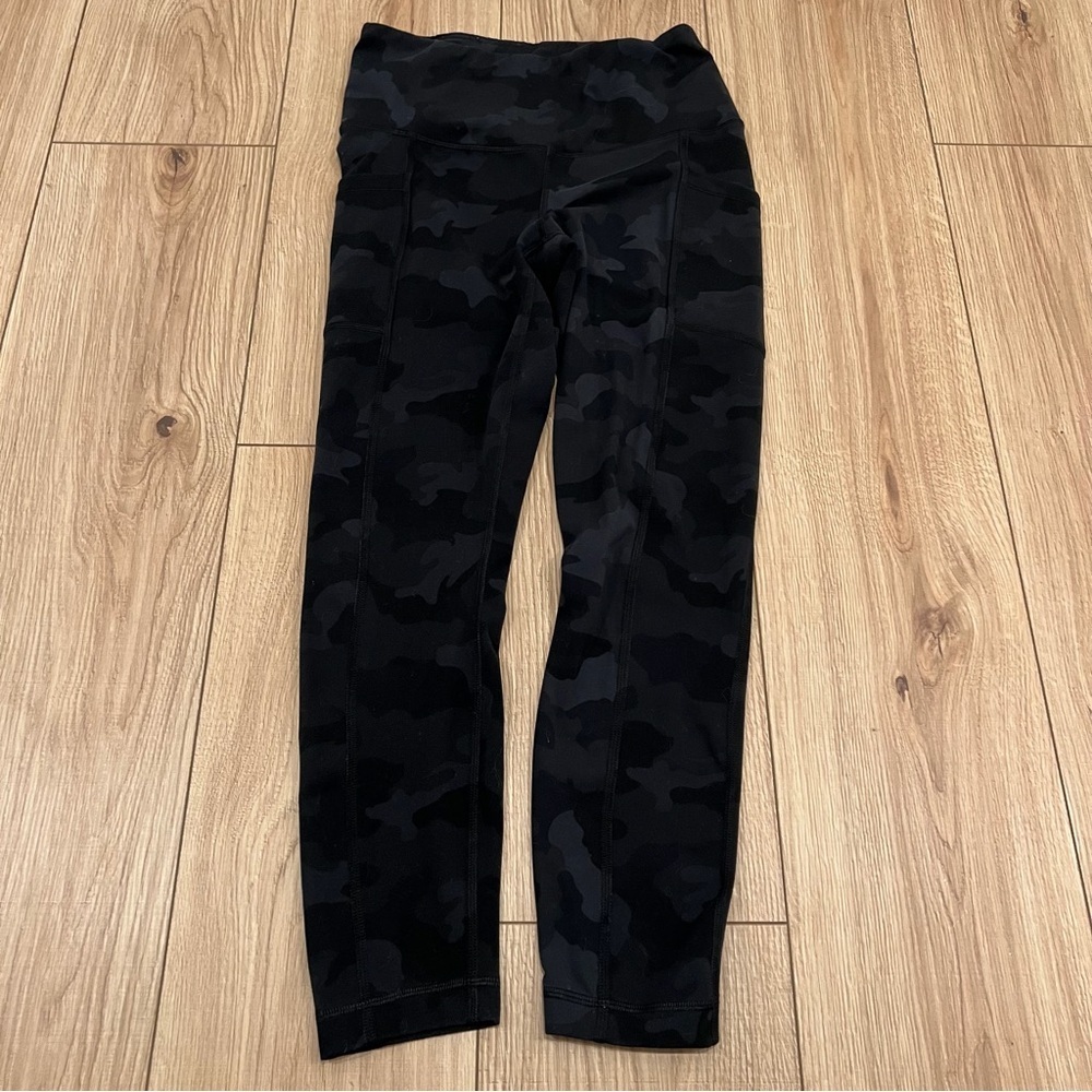 Yogalicious Black Camouflage Leggings